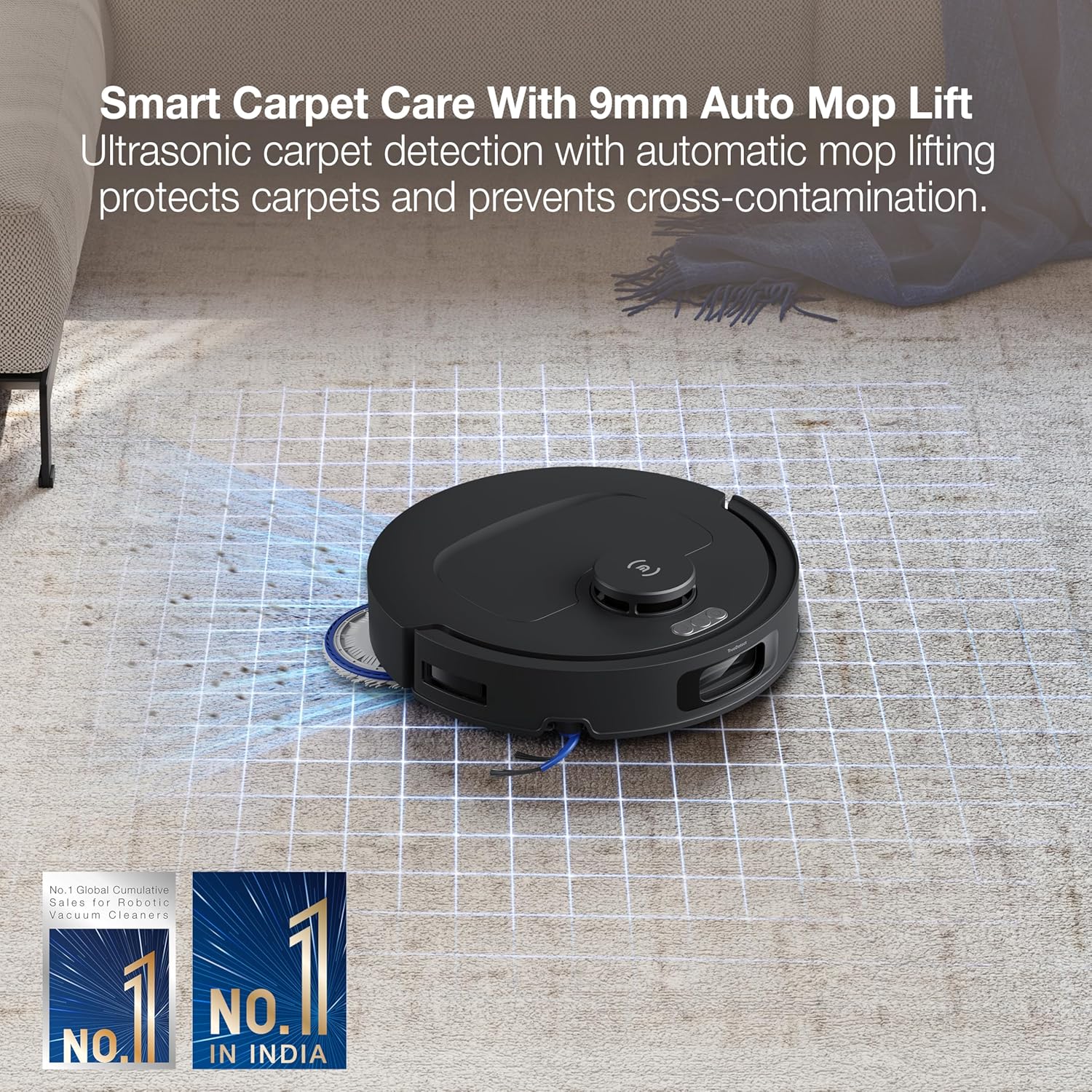 Ecovacs Deebot N50 PRO Omni 2 in 1 Robotic Vacuum Cleaner & Mop