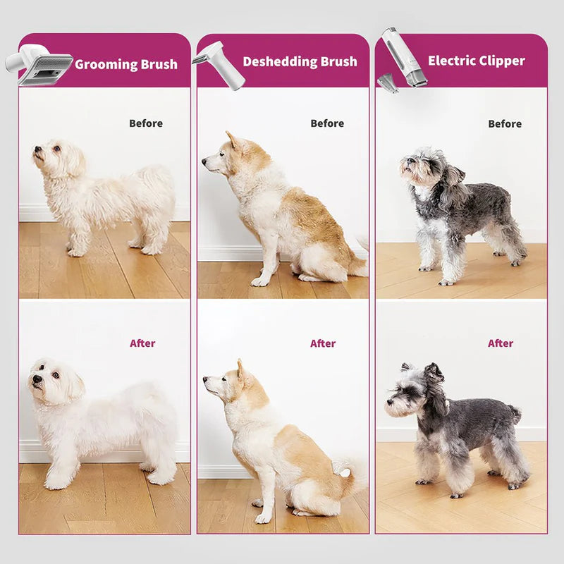 Petkit FurWaker 5-in-1 Pet Grooming Kit (AirClipper)