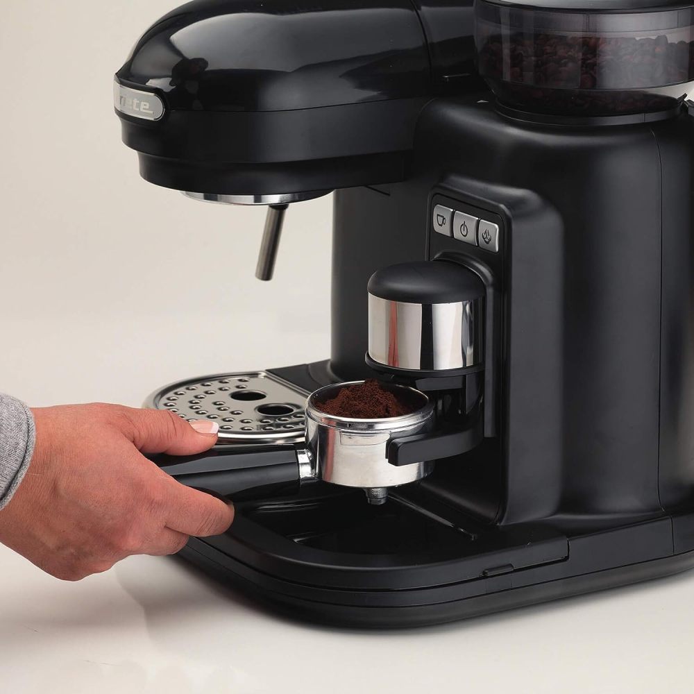 Ariete Moderna Espresso Coffee Machine With Grinder 1318