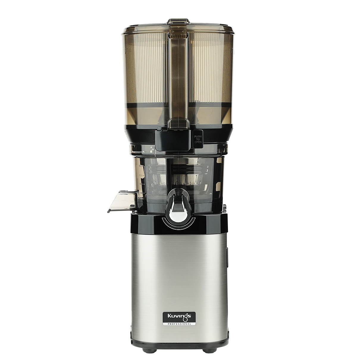 Kuvings CS800 auto-cutting hopper detail
