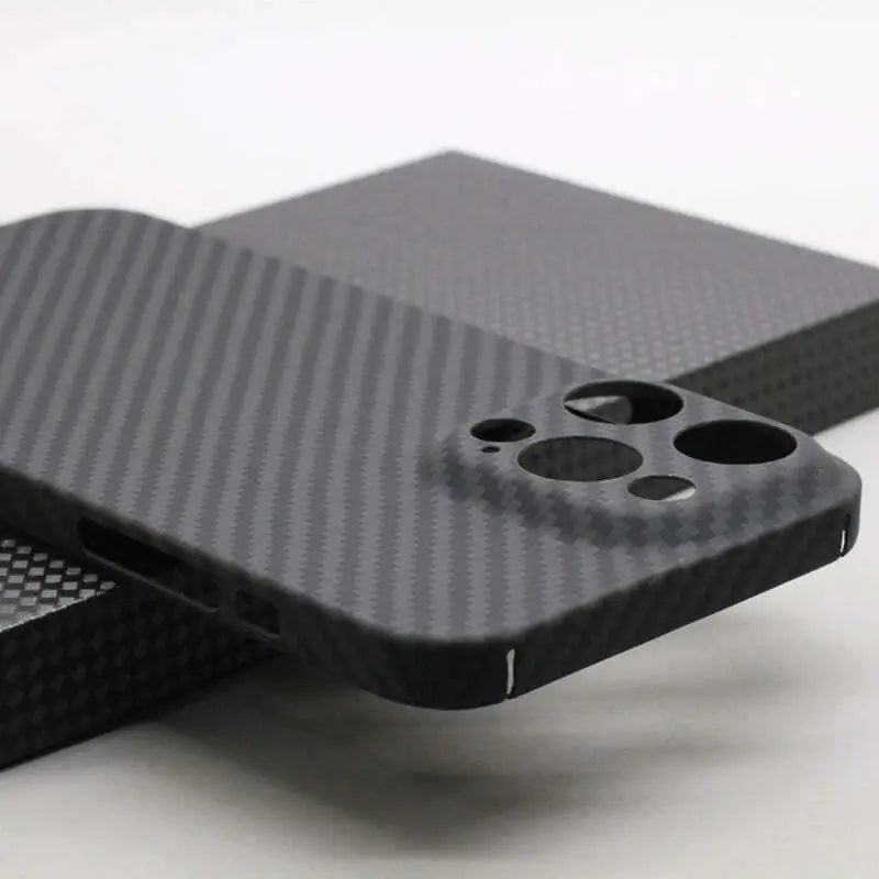 Essentials Carbon Fiber Case For iPhone 15 Pro