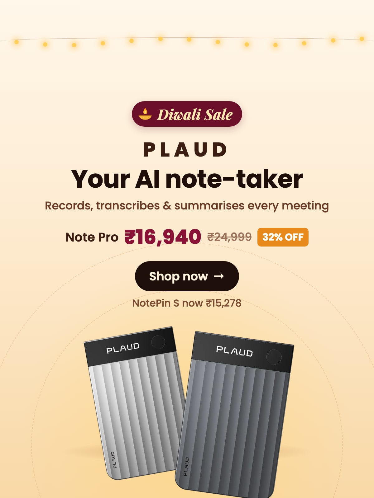 Diwali Sale plaud mobile banner