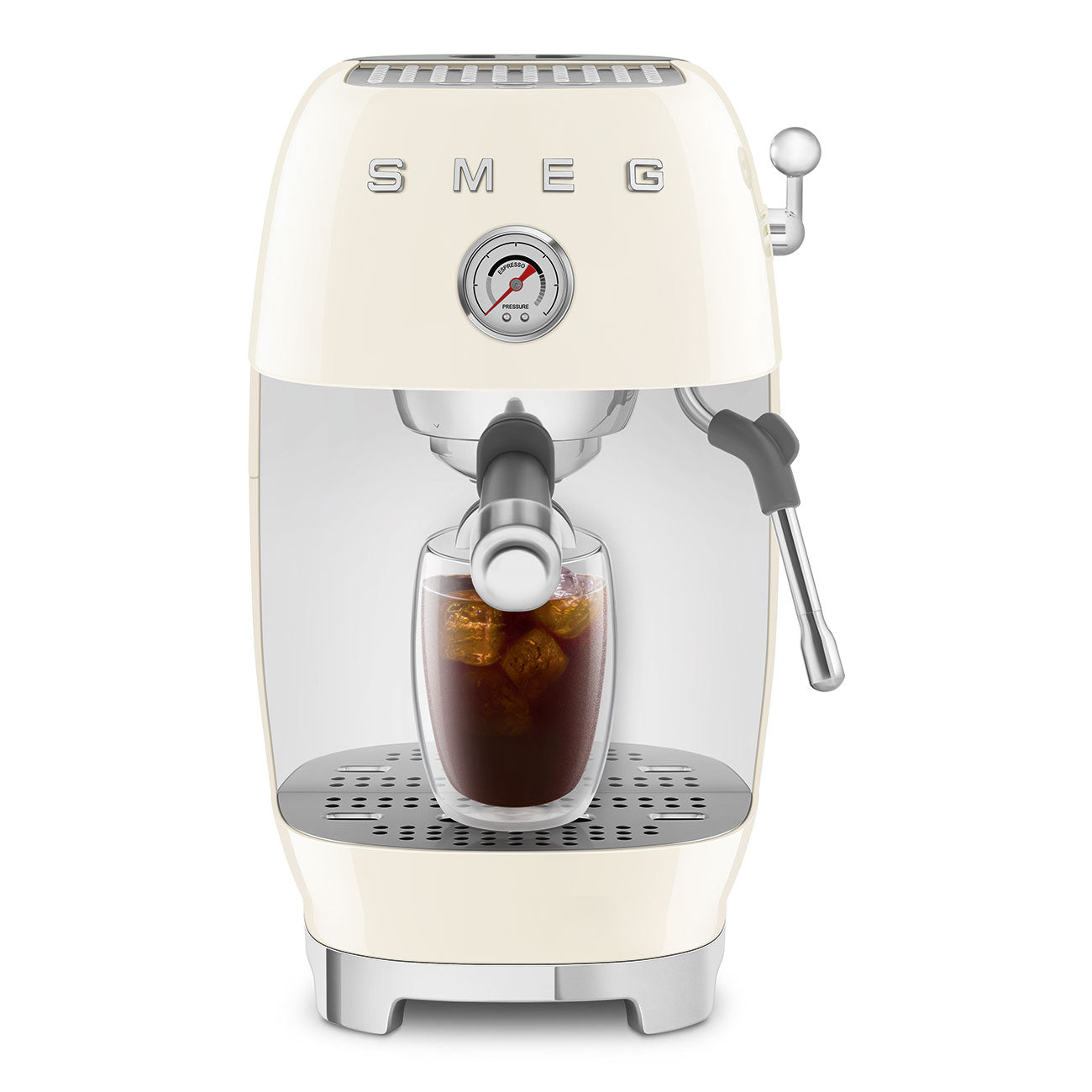 SMEG Manual espresso coffee machine with cold brew ECF03
