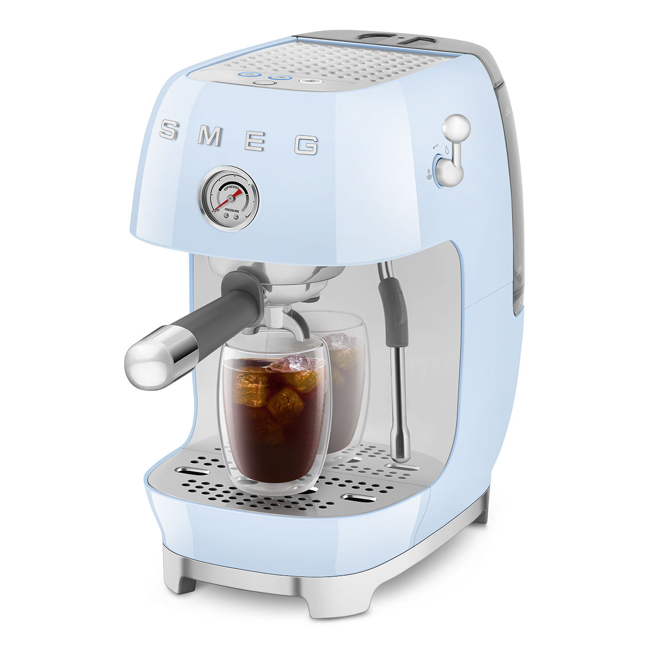 SMEG Manual espresso coffee machine with cold brew ECF03