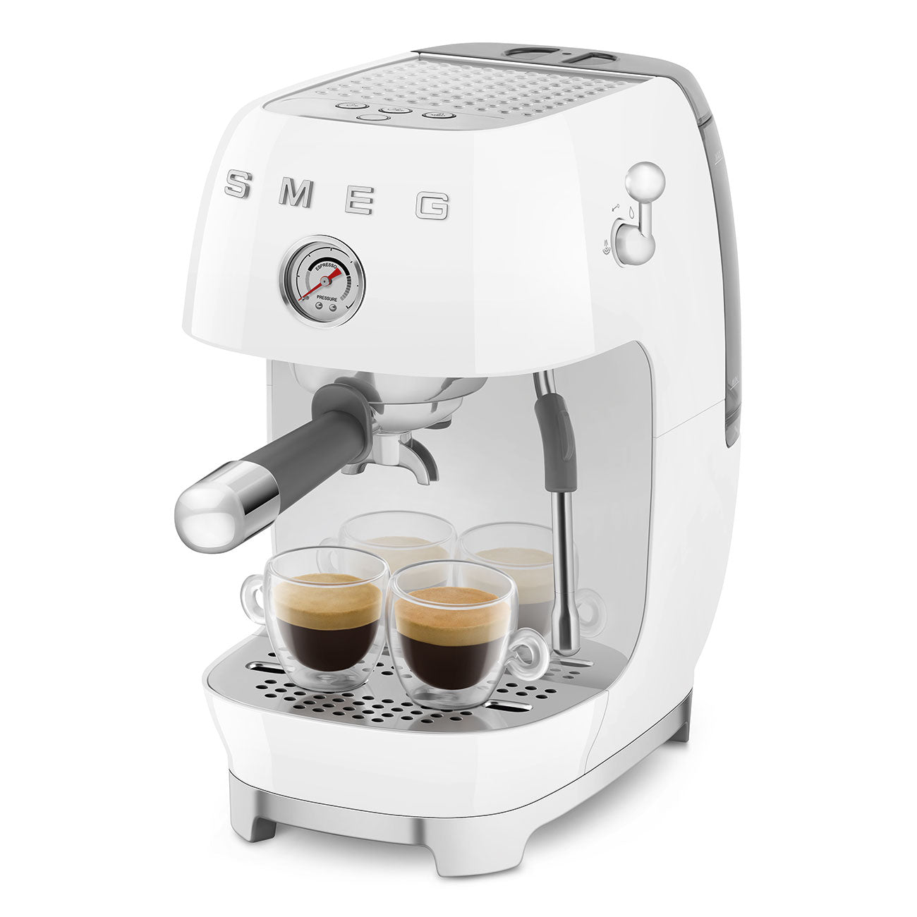 SMEG Manual espresso coffee machine with cold brew ECF03