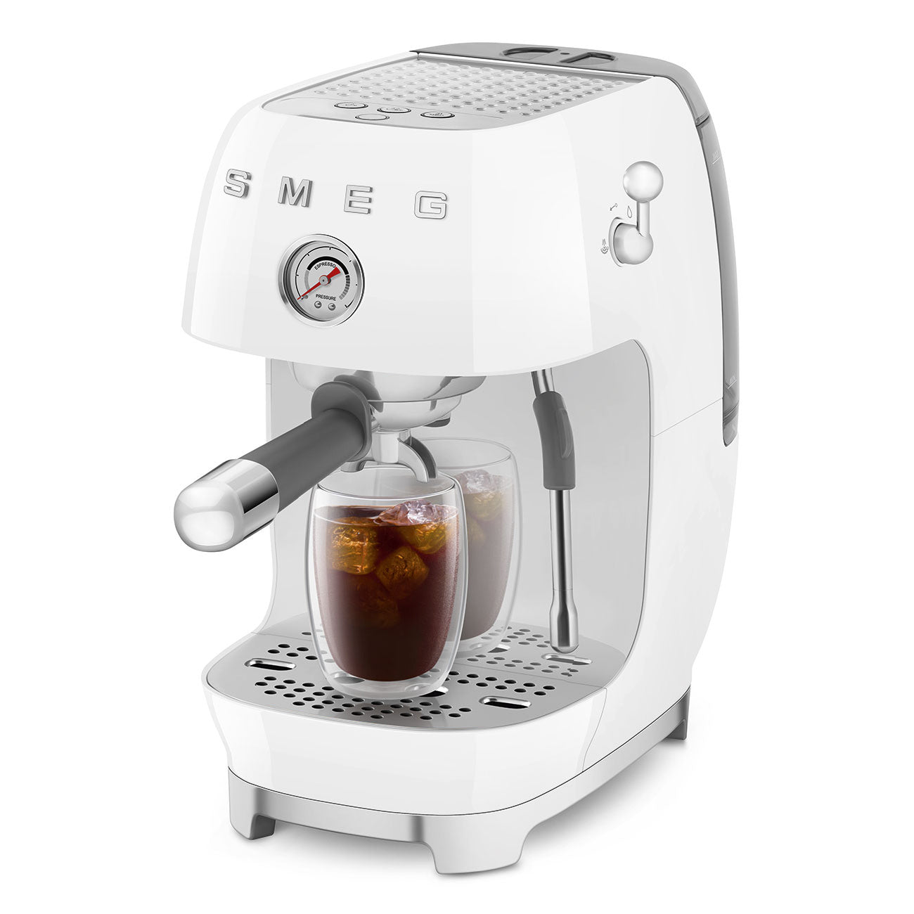 SMEG Manual espresso coffee machine with cold brew ECF03