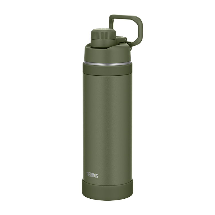 Thermos FJU-1000 sports bottle khaki carry loop detail
