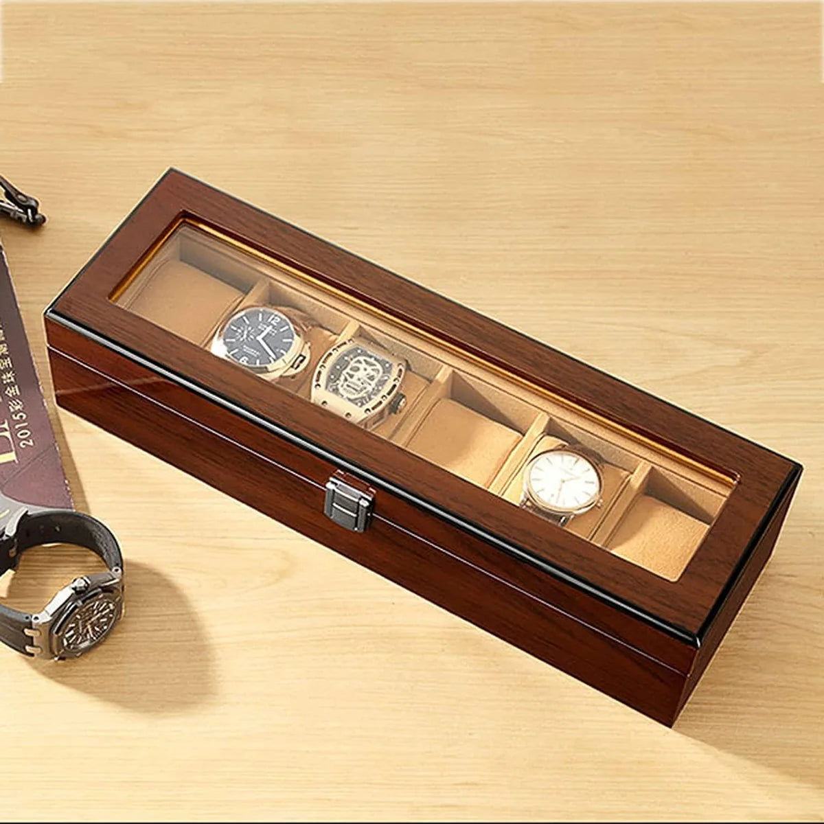 Fawes Wooden Watch Storage Box