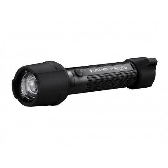 Ledlenser Rechargeable LED Flashlight Torch P7R Work UV