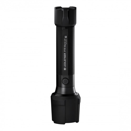 Ledlenser Rechargeable LED Flashlight Torch P7R Work UV