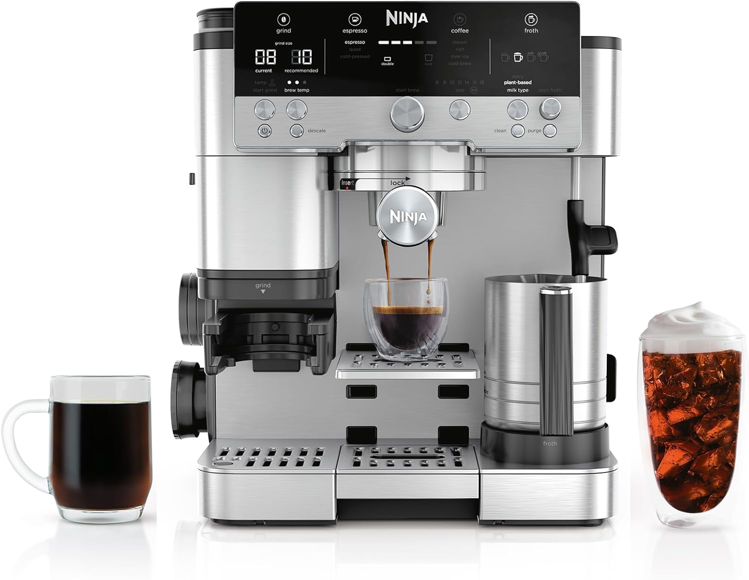 Ninja  Luxe Premier 3 in 1 Espresso Coffee Maker Machine - ES6601EU