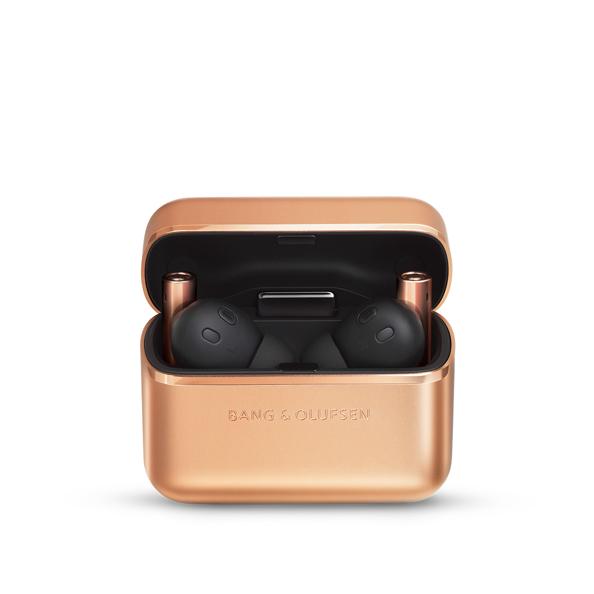 Honey Tone earbud pair showing oval ear tips