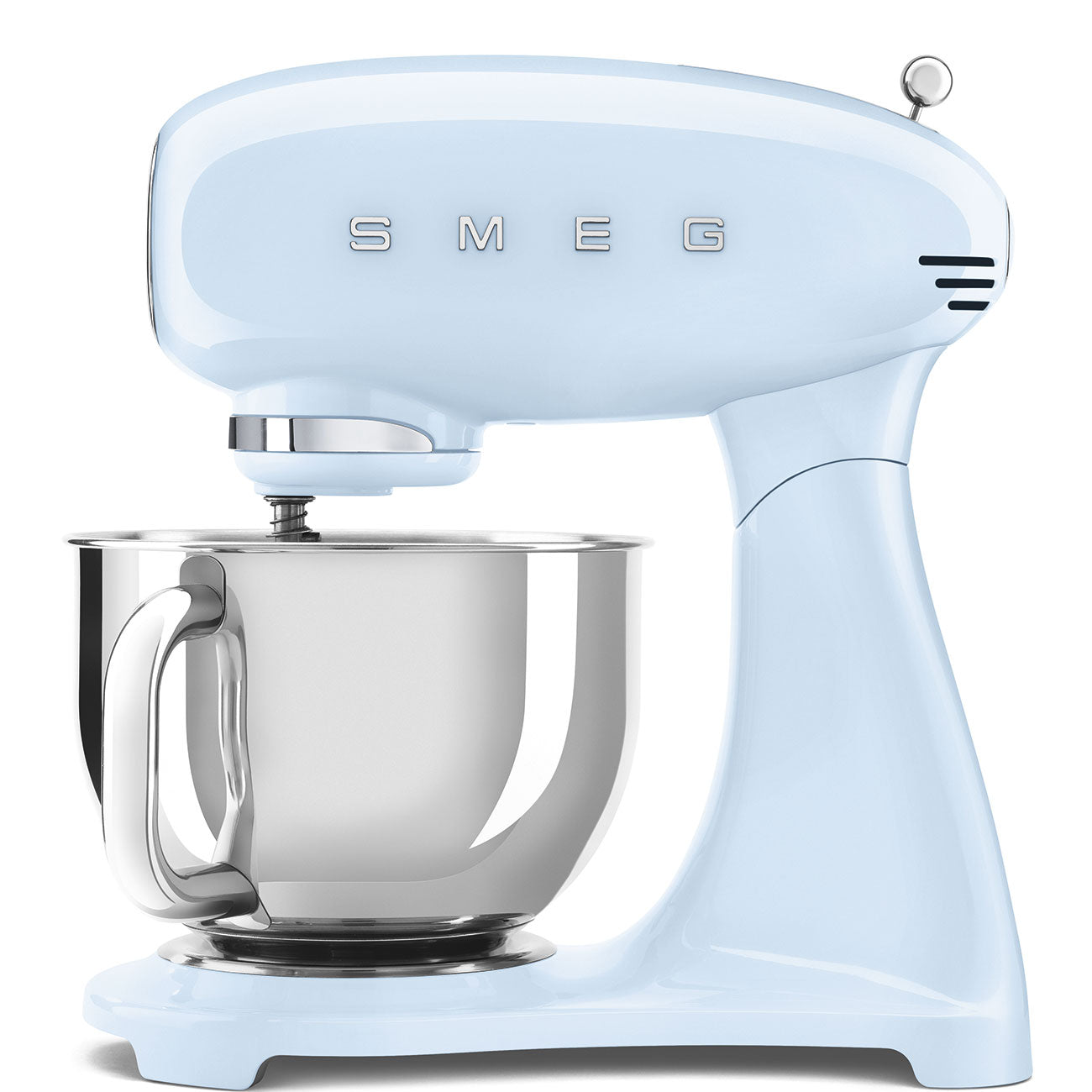 Smeg Retro Stainless Steel Stand Mixer with SS Bowl SMF05