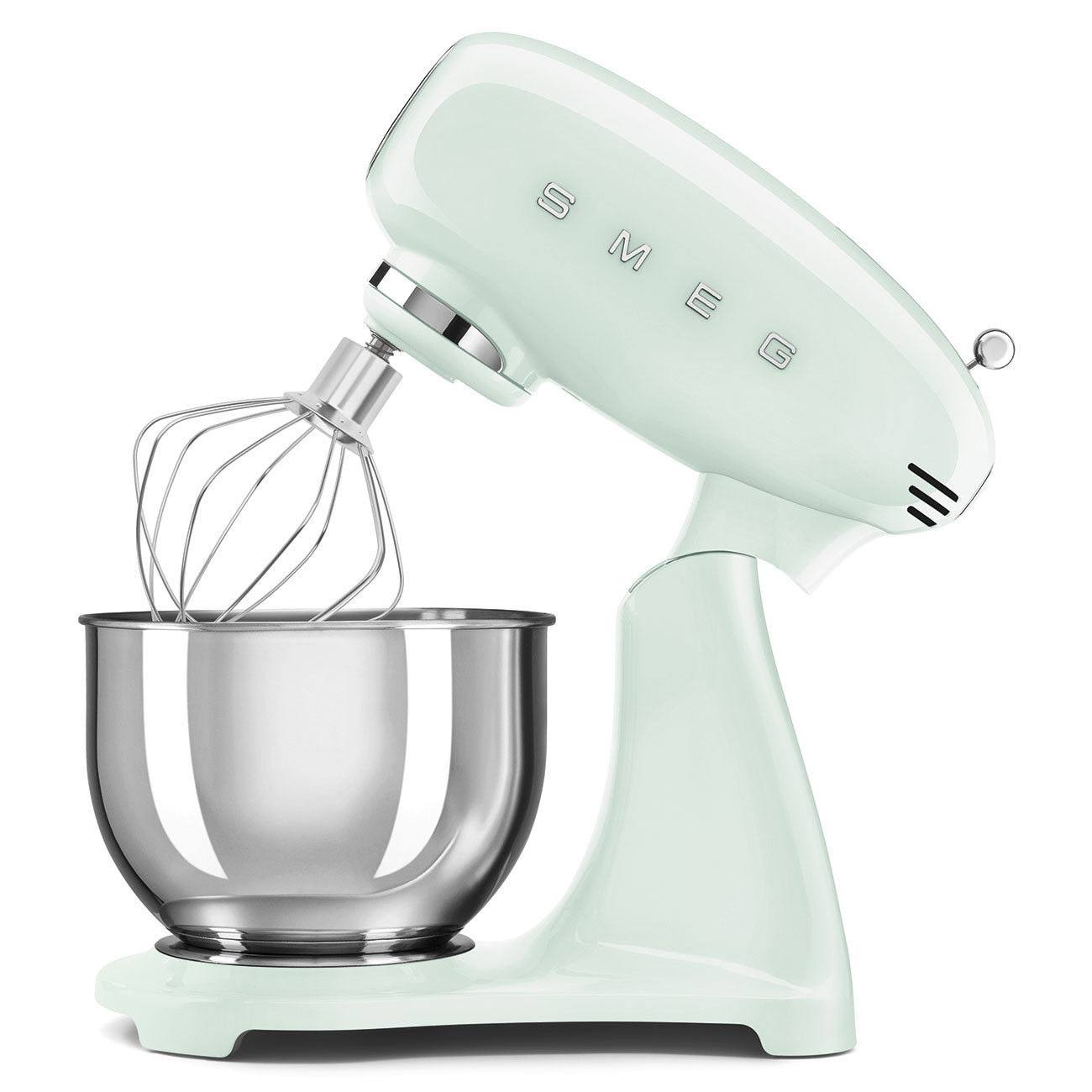Smeg Retro Stainless Steel Stand Mixer with SS Bowl SMF05