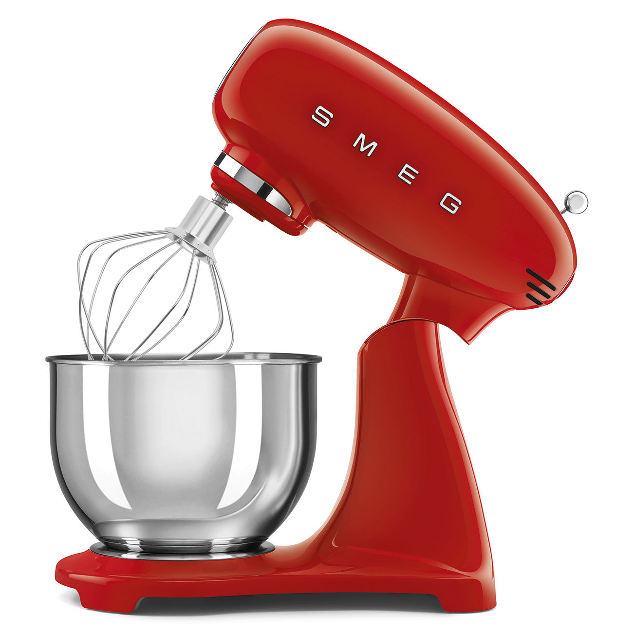 Smeg Retro Stainless Steel Stand Mixer with SS Bowl SMF05