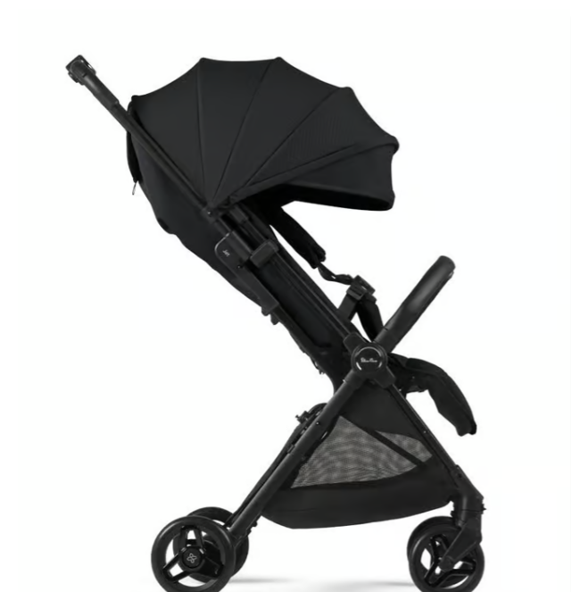 Silver Cross Kids  Jet 5 Compact Travel Stroller With Raincover (0-4 Years)