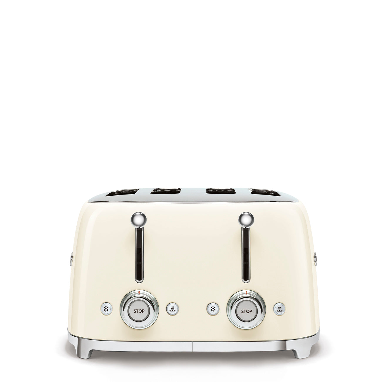 Smeg Retro Stainless Steel 4 Slice Toaster TSF03