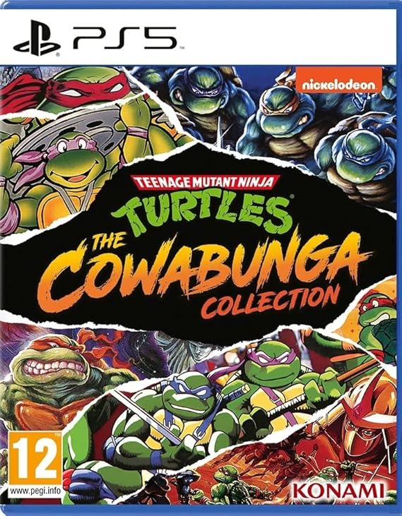 Teenage Mutant Ninja Turtles  Cowabunga Collection Game CD For PS5