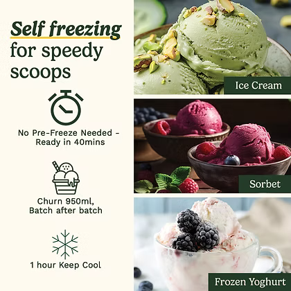 Cuisinart Freeze Ease Ice Cream Maker ICE 90IN