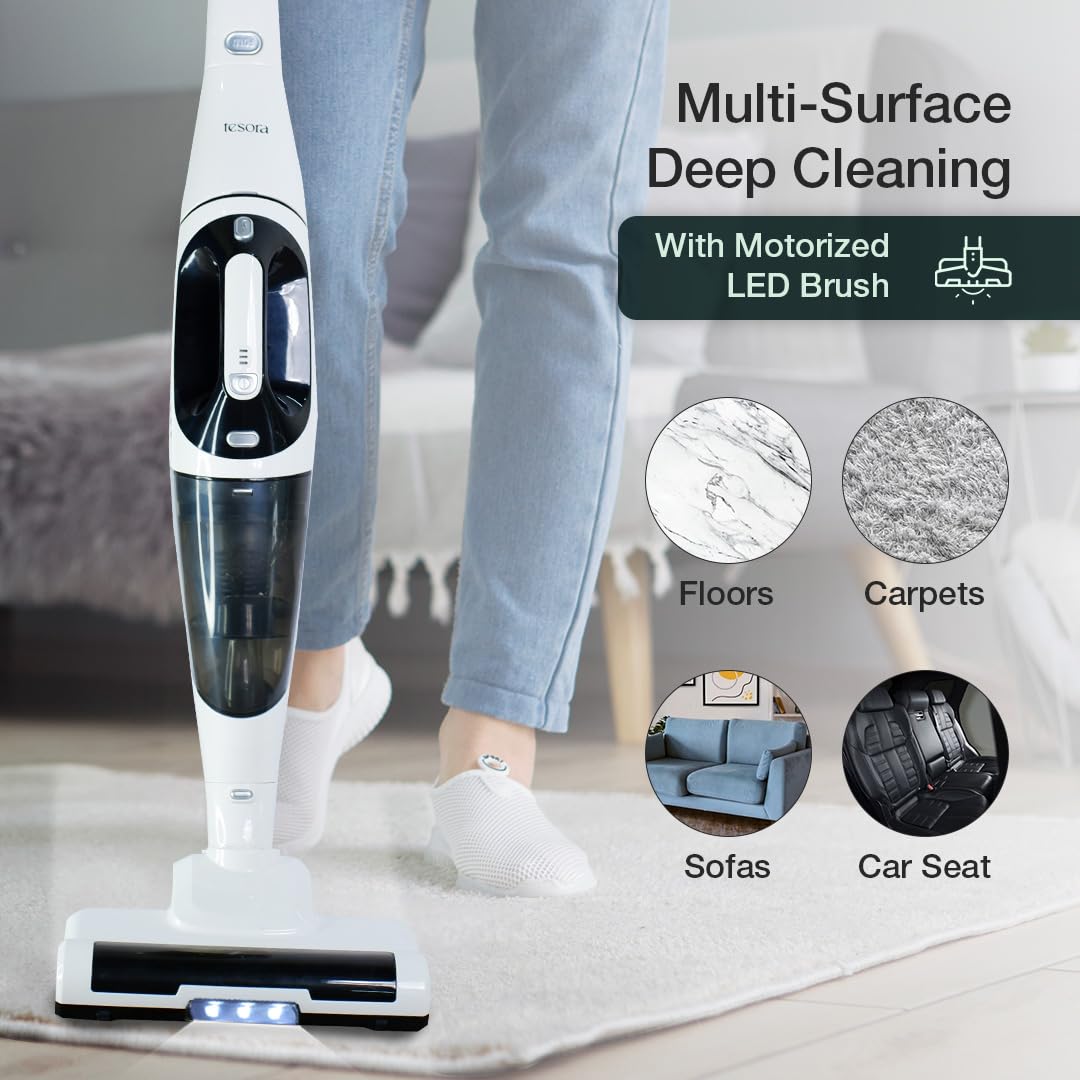 Tesora Hypervac Convertible Hand and Floor Vacuum Cleaner