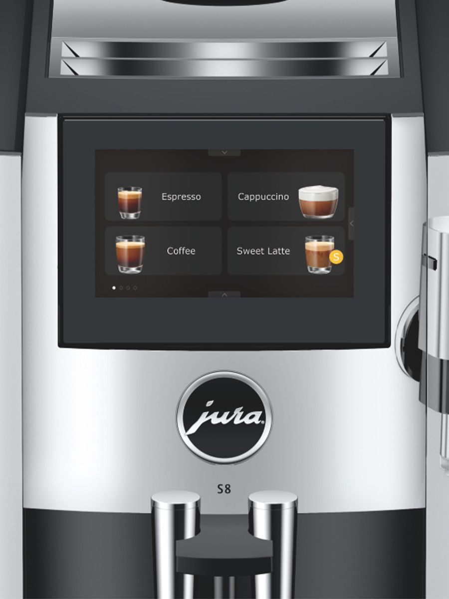 JURA S8 Chrome Luxury Premium Espresso Coffee Machine (INTB)