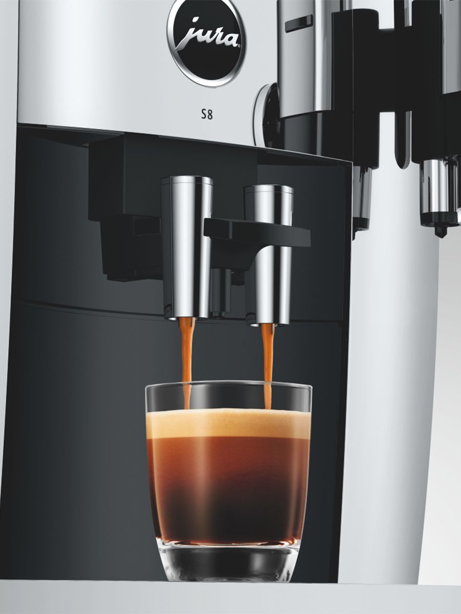 JURA S8 Chrome Luxury Premium Espresso Coffee Machine (INTB)