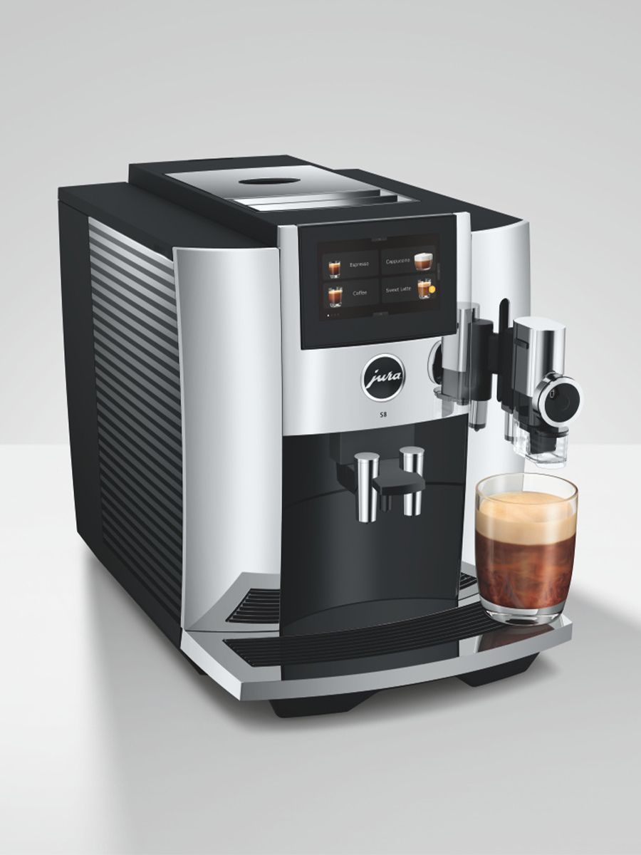 JURA S8 Chrome Luxury Premium Espresso Coffee Machine (INTB)