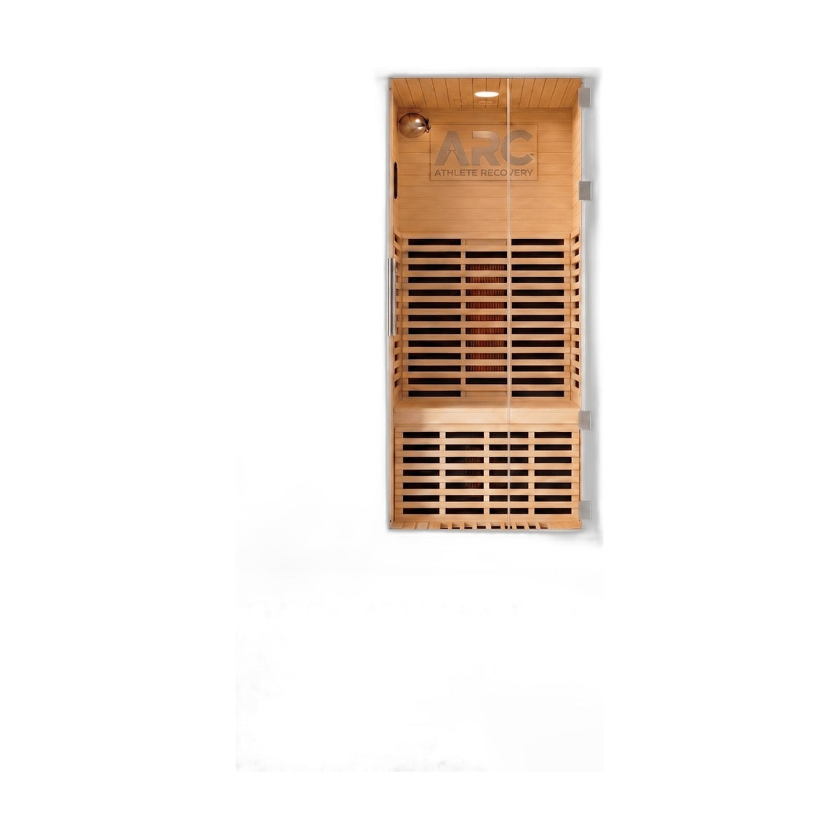 ARC Solace infrared sauna touchscreen control panel