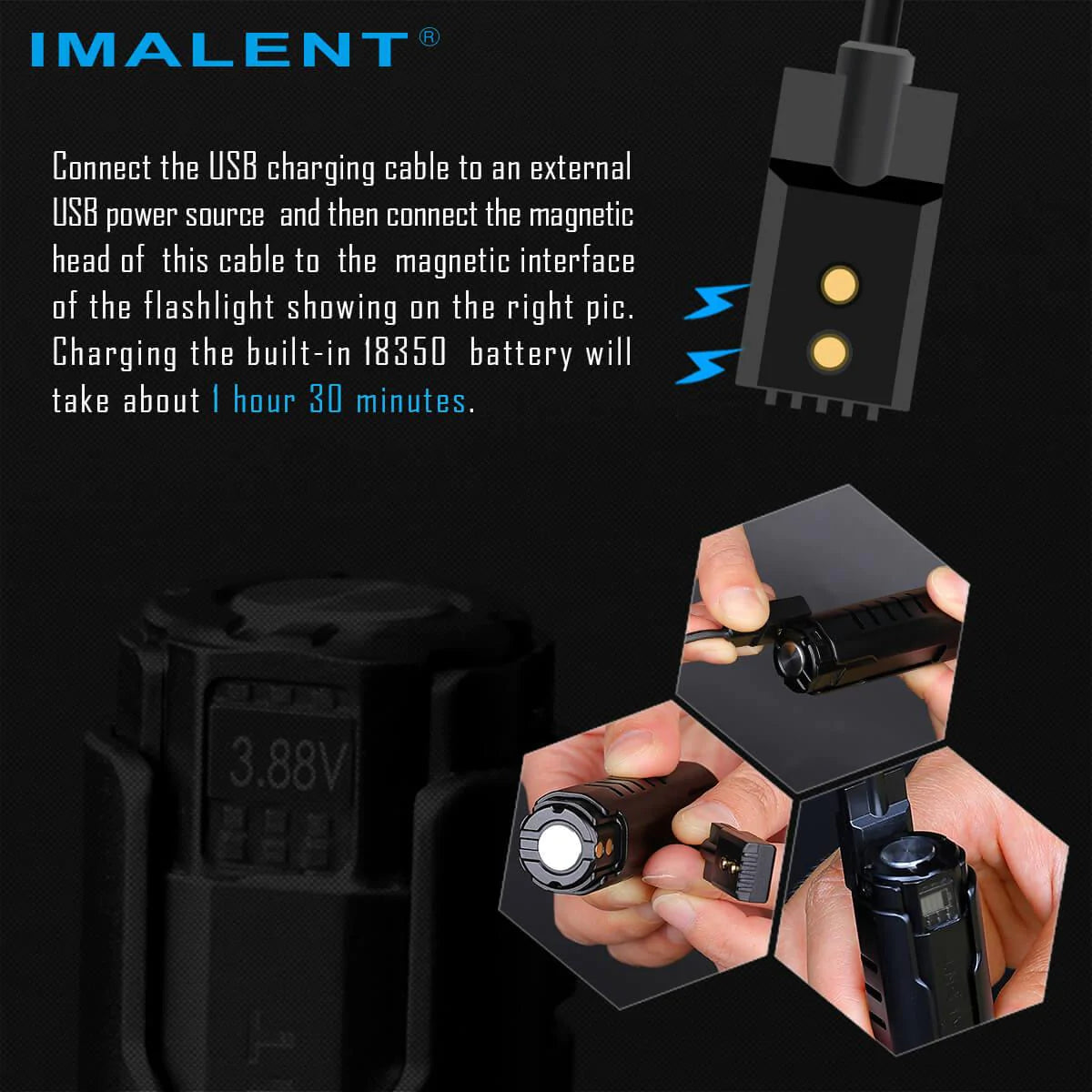 Imalent LD70 4000 lumen EDC Flashlight