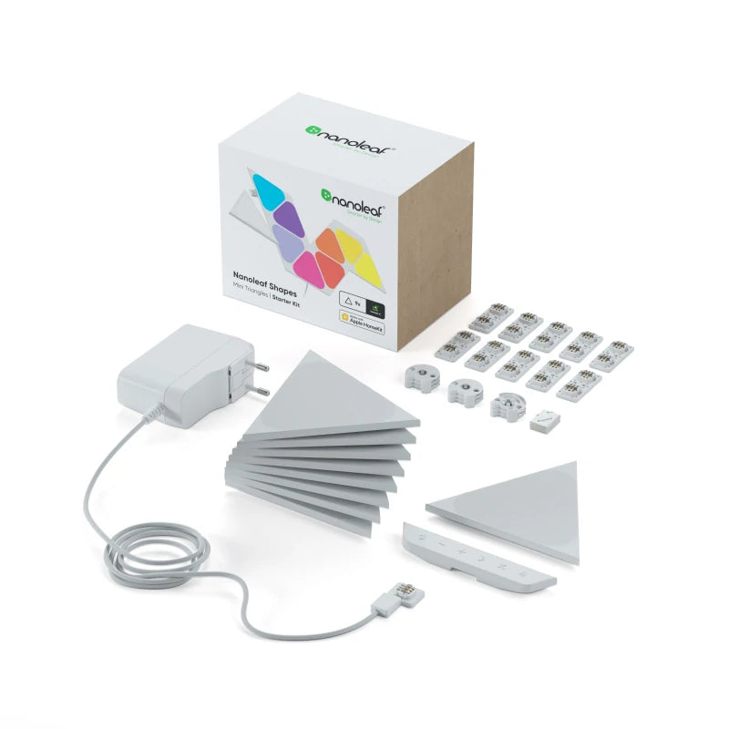 Nanoleaf Shapes Mini Triangles Starter Kit