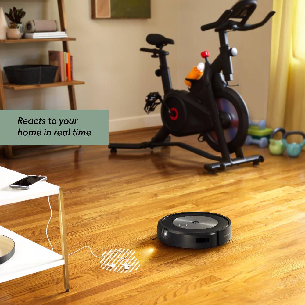 iRobot Roomba j7+ Wifi Connected Self Emptying Robot Vacuum