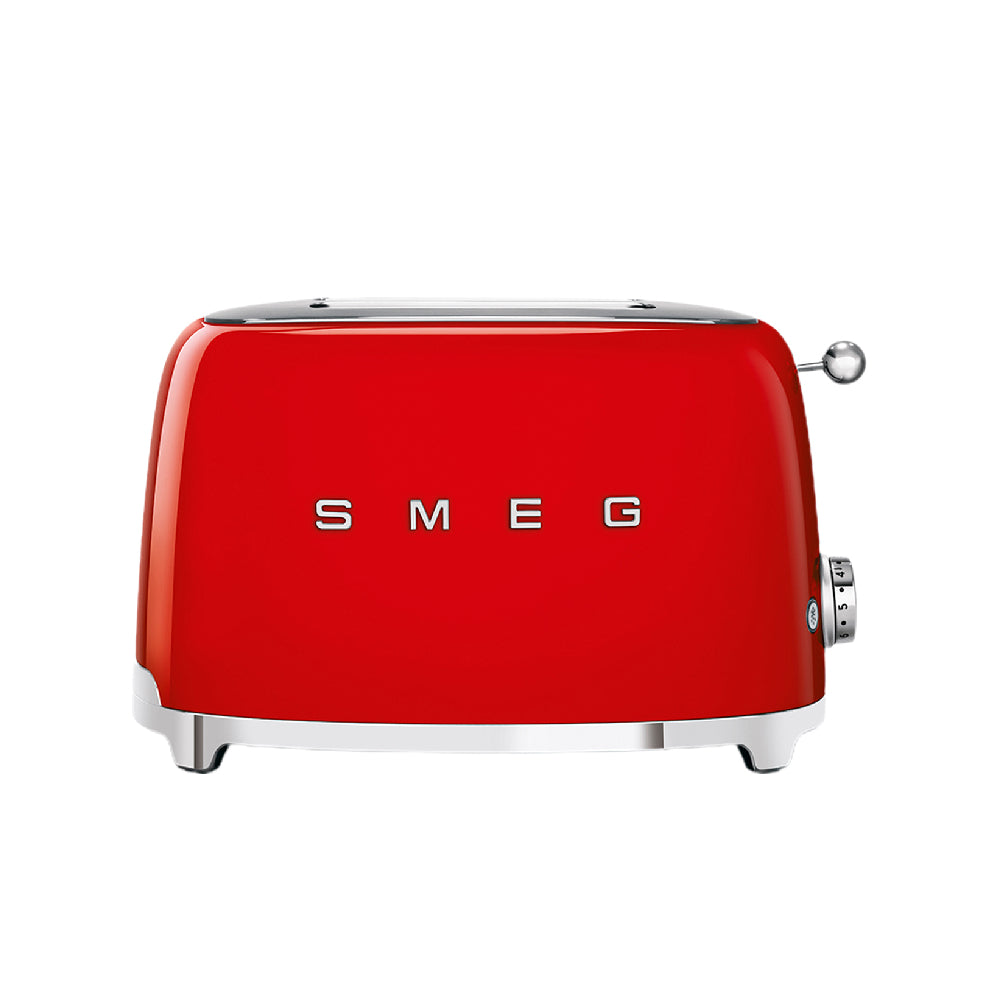 Smeg Retro Stainless Steel Pop up 2 Slice Toaster